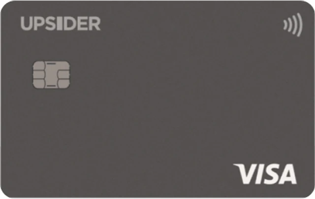 UPSIDERカードの正式リアルカード券面